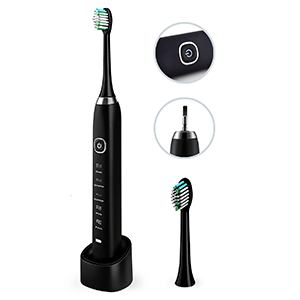 GloboDent Sonic Electric Toothbrush + 2 Free BlanCrisp + Free Shipping